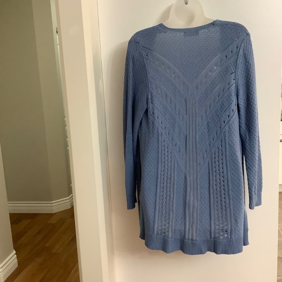 Northern reflections crochet cardigan topper Small - Picture 3 of 9